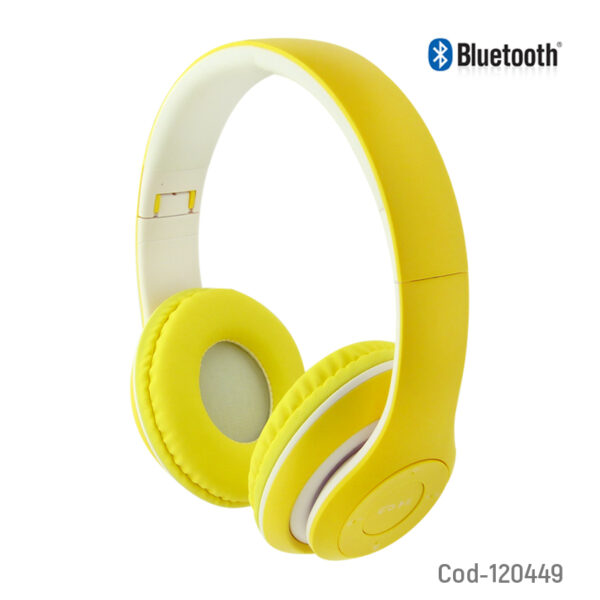 Audifonos Cintillo Bluetooth/TF/Aux Modelo P16, Recargable
