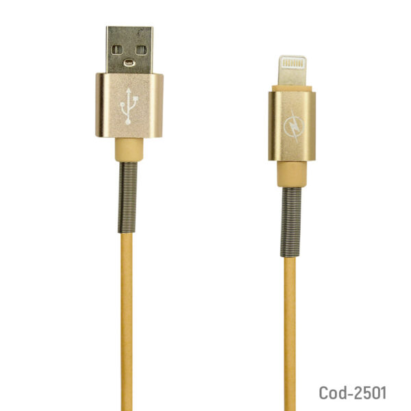 Cable Iphone A USB, 1 Metro 2.4 Amper, Reforzado