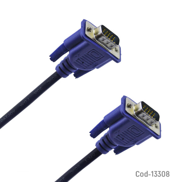 Cable VGA Macho A VGA Macho De 10 Metros Con Filtro
