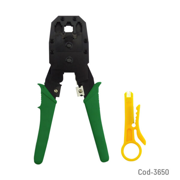 Ponchadora Crimpadora 3 en 1 Cable Red Rj45 / RJ11