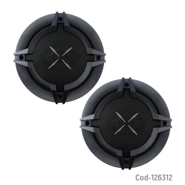 Parlante 6”, Modelo AGP-600S, 600 Watt, Para Auto. En Caja, Set X 2.