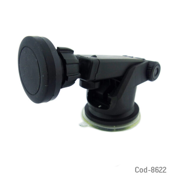 Porta Smartphone Extensible Con Iman Y Ventosa Adhesiva, 360°