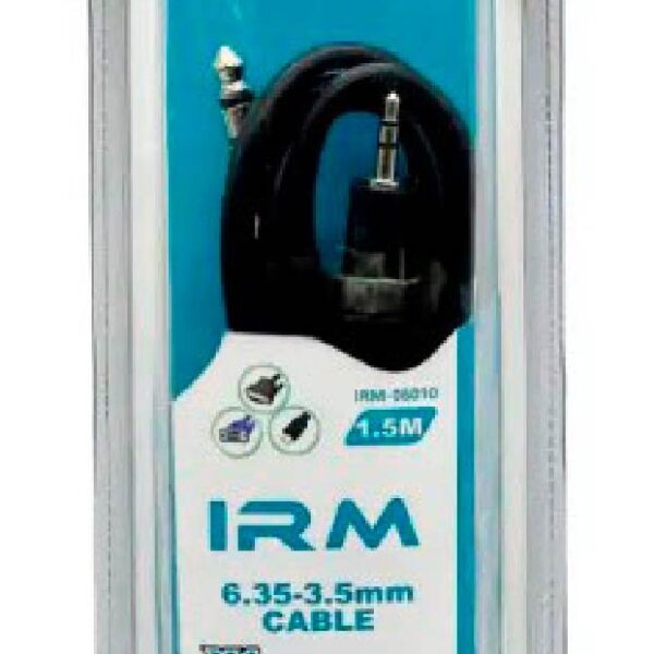 Cable Mini Plug St 3.5 a Plug 6.5 1,5m