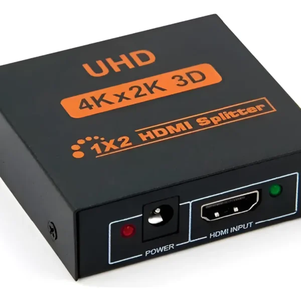 Divisor HDMI SPLITEER Mod dm 1x2 HDTV C/cargador